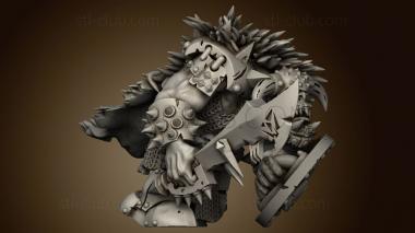 3D model orc boss (STL)