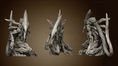 3D model Creatures from behind the veil Void Hunter Workers sitting (STL)