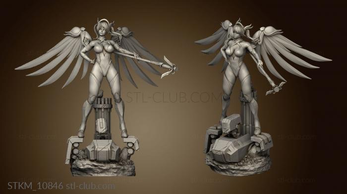 3D model Mercy and Devil Overwatch Momoji (STL)