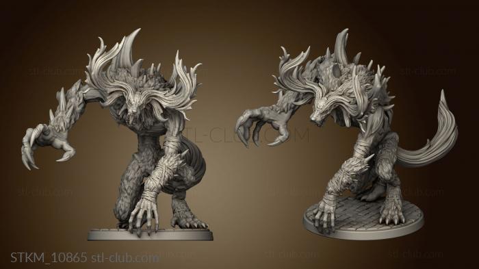 3D model Bloodhunter Beast (STL)