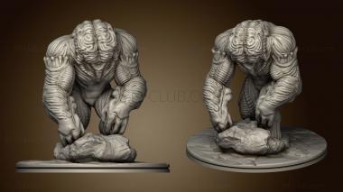 3D model Brain Golem (STL)