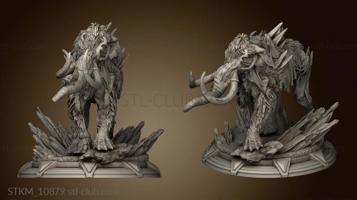 3D model The Thawing Dead Falling Moon Tjornin (STL)