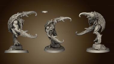 3D model Creature Hooked Horror (STL)