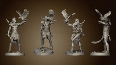 3D model Ammon the Eagle Warrior Ranger (STL)