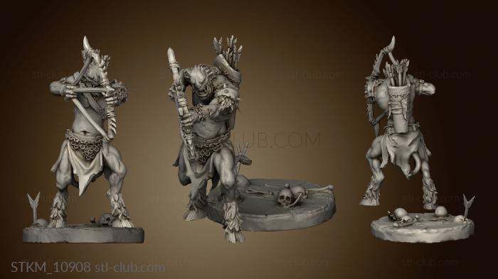 3D model Beastmen Capra hunter (STL)