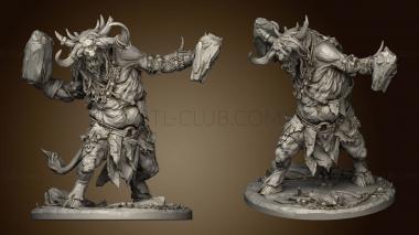 3D model Beastmen Cyrax (STL)