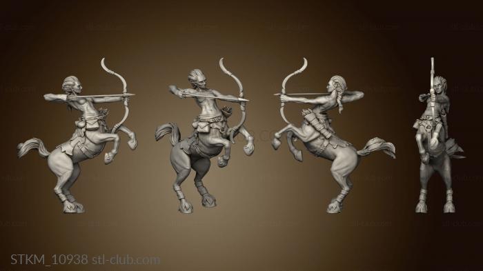 3D model Forest Tribe Centaur Waste (STL)