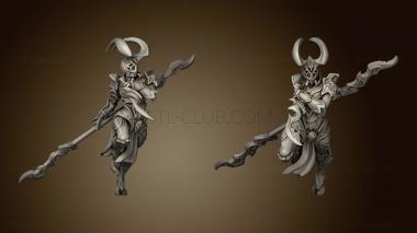 3D model Akkari Spider Elves Ner Rice Ranger Witches (STL)