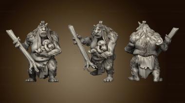 3D model Barbarians Trolls Ferin Troll (STL)