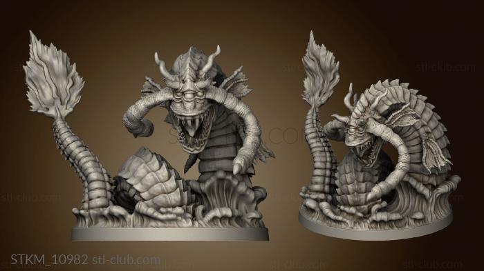 3D model Goal Reward Aboleth Cursed Forge Huge both (STL)