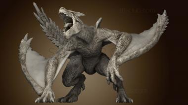 3D model Forest Dragon (STL)