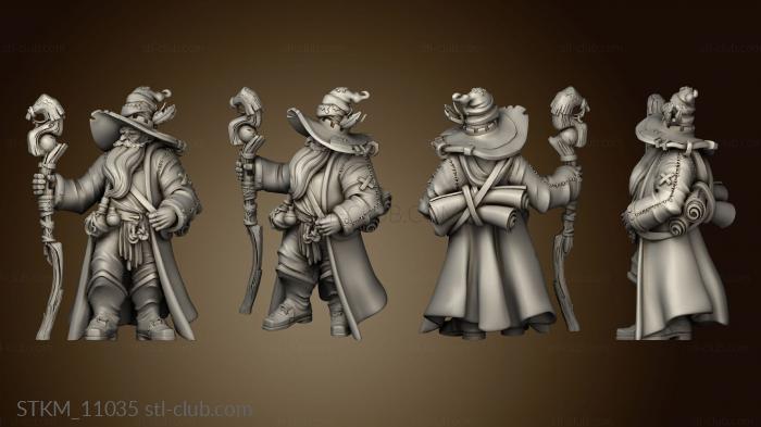 3D model Wizard Guild Hero (STL)