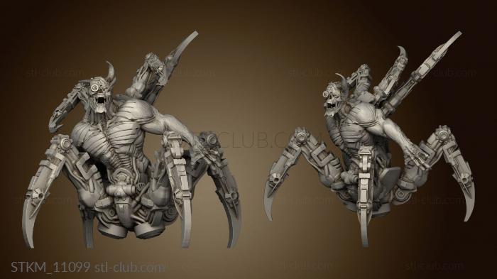 3D model Clockwarped Demon Needs Cyborg Rock (STL)