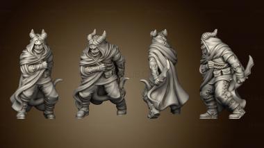 3D model Characters TIEFLING ASSASSIN (STL)