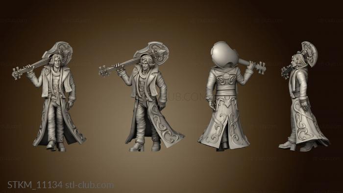 3D model Adrian The Itherian Bard (STL)