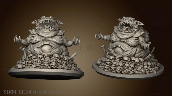 3D model Elder Gods Tsathoggua and (STL)