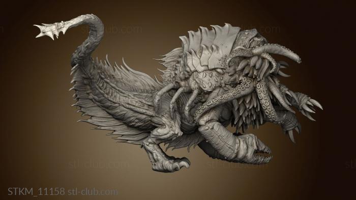 3D model Elder Gods Byatis (STL)