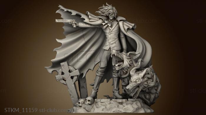 3D model Alucard Figure (STL)