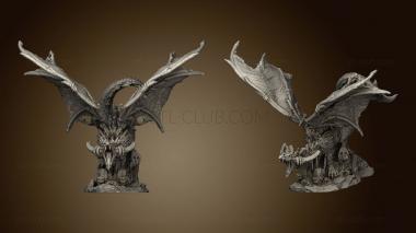 3D model CAVE DRAGON (STL)