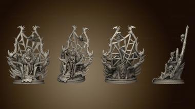 3D model The Queens Web Underworld Dark Elves Divine Matriarch (STL)