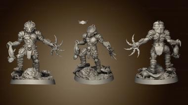 3D model SKULL HUNTERS THE BONE CLAN AXOLOTL HUNTER (STL)