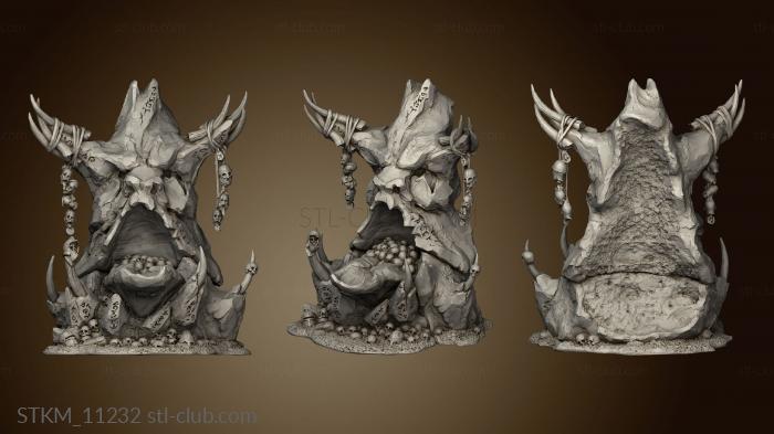 3D model Aurox Minotaurs Moloch Altar (STL)