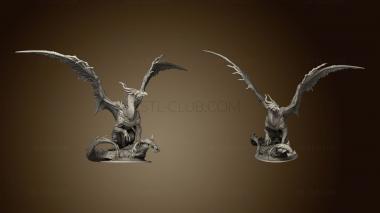 3D model US Bronze Dragon (STL)