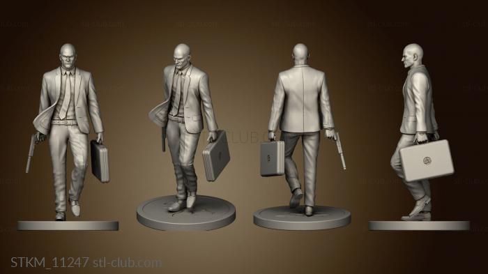 3D model hitman (STL)