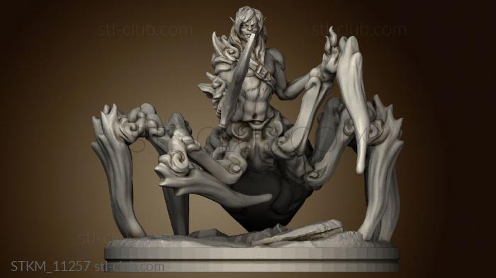 3D model DARK ELVES Arachnid UN (STL)