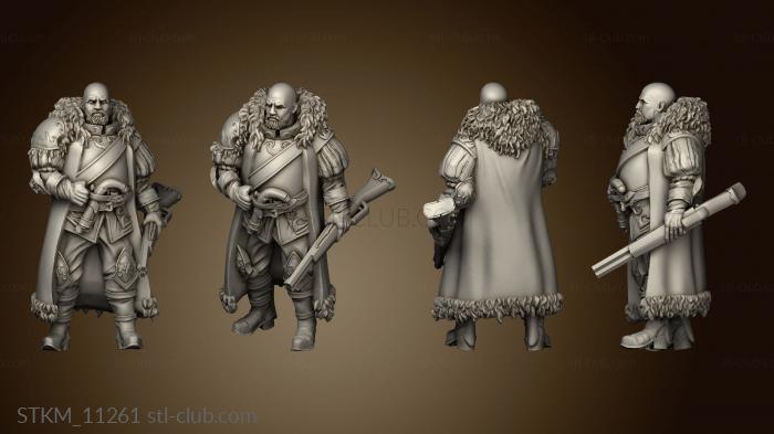 3D model Witch Hunters Hunter Captain (STL)