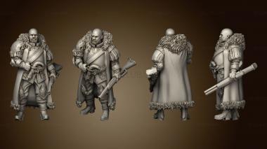 3D model Witch Hunters Hunter Captain (STL)