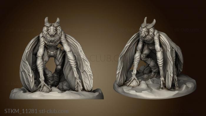 3D model Mothman (STL)