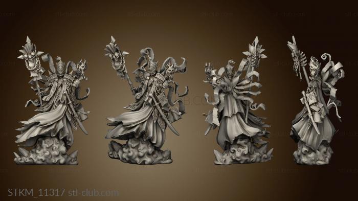 3D model EE Greater Necromancer clouds (STL)