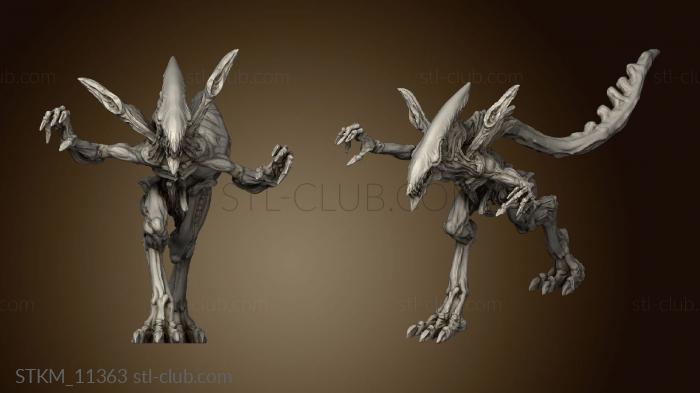 3D model Creatures from behind the veil Void Hunter Workers (STL)