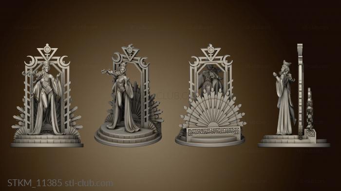 3D model Tarot The Priestess (STL)