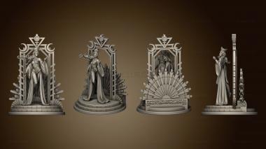 3D model Tarot The Priestess (STL)