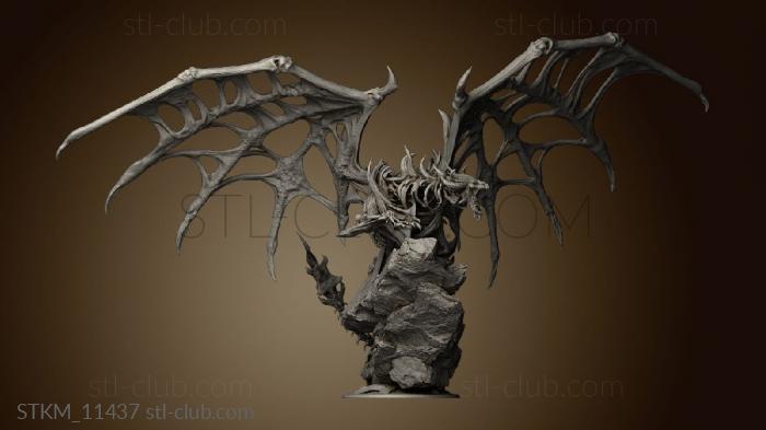 3D model Undead Dracolich Climb (STL)