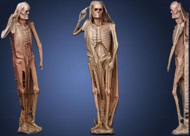 3D model Sculpture of a mummy Len Cathedral (STL)