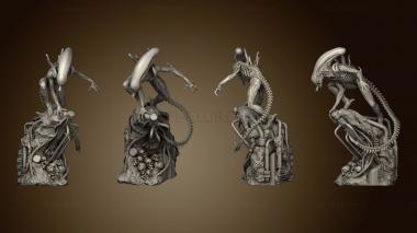 3D model Alien Statue (STL)