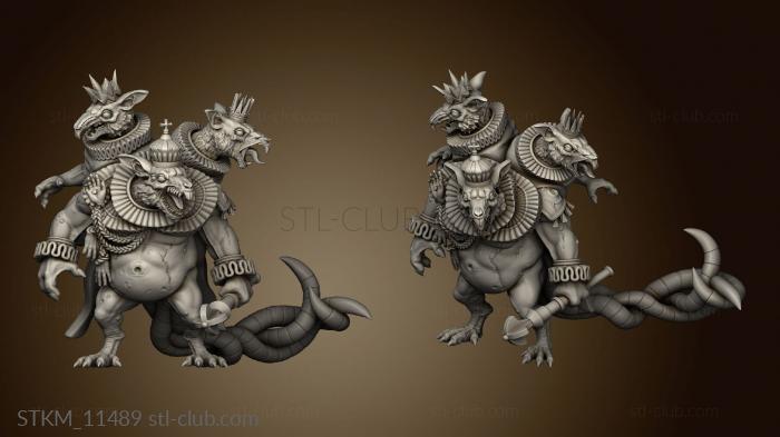 3D model Legends and Thieves Assassins Rat King (STL)