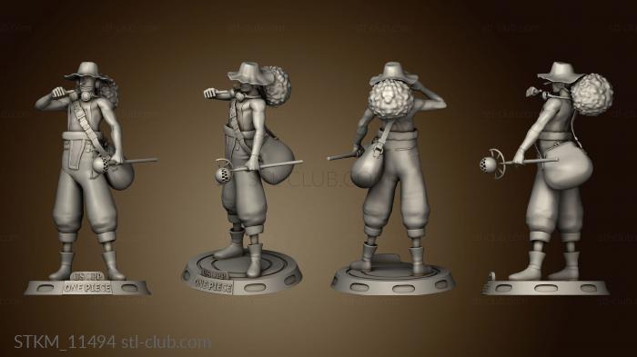 3D model Usopp Bage (STL)