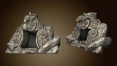 3D model Dwarven Mountaineers Skutagaard Ancient Cairn Ancestral (STL)