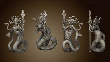 3D model Epic Boss Queen Stenaria Snakes cover (STL)