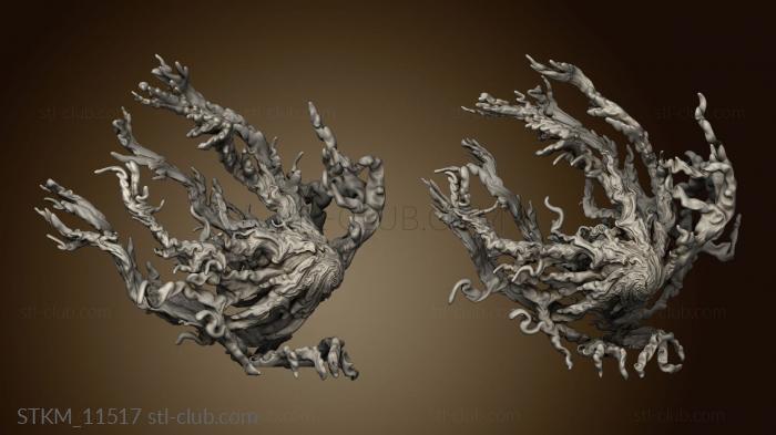 3D model Living Fire Spell (STL)