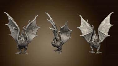 3D model Tysklands STRETCHGOALS Flying Goblin Hound (STL)