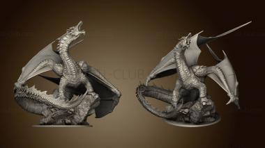 3D model adult brine dragon brine dragon wing (STL)