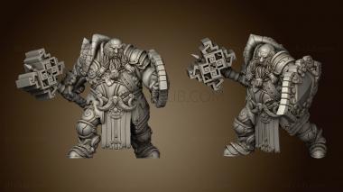 3D model Clan Warriors Warrior (STL)