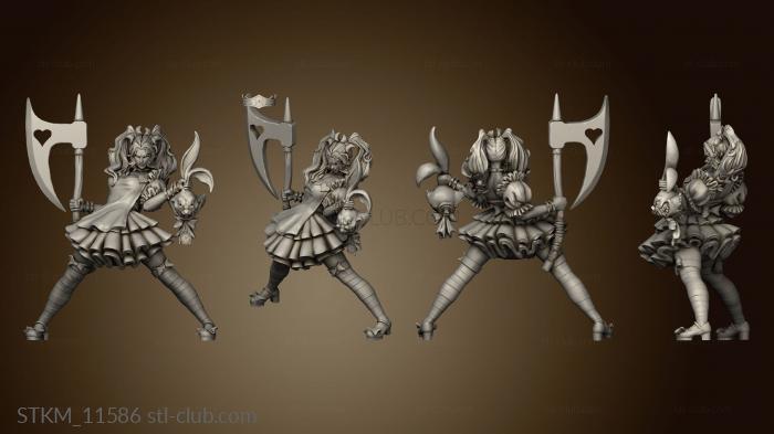 3D model halloween Dark Fairytales Alice in Wonderland Exclu Rabbit (STL)