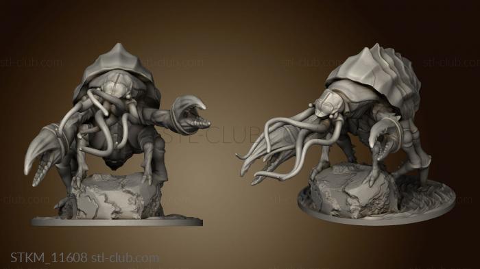 3D model Black Crown Games crafthulhu rock uchuu lon (STL)