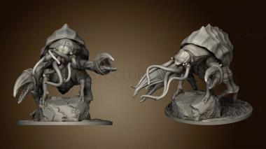 3D model Black Crown Games crafthulhu rock uchuu lon (STL)